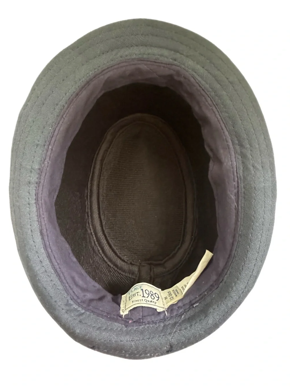 The Children’s Place Boy’s 12-24Mos Grey/Blue Fedora Hat